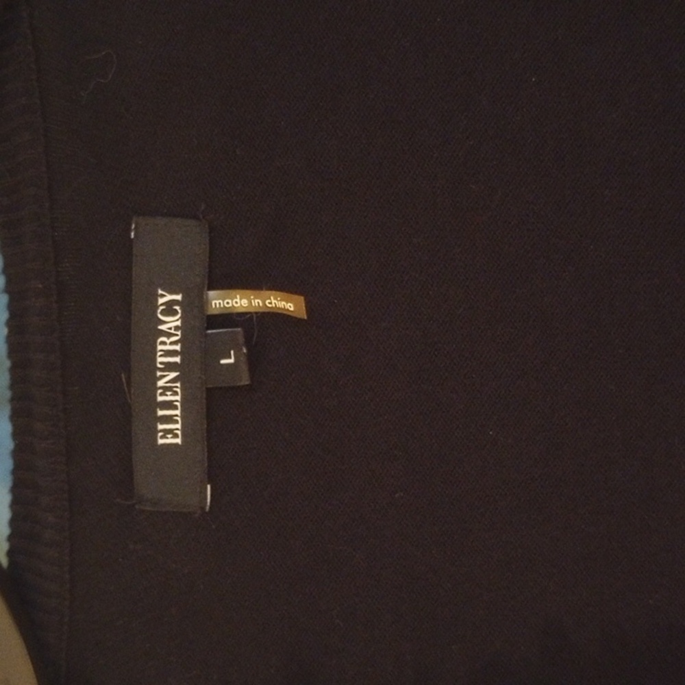 Ellen Tracy Valero Sweater with Pearl Trim - Picture 7 of 7